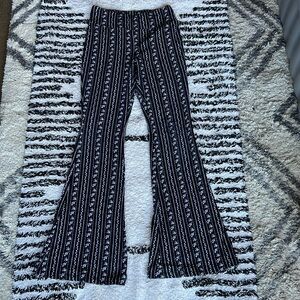 no boundaries - flare leggings floral bell bottoms women’s printed pants